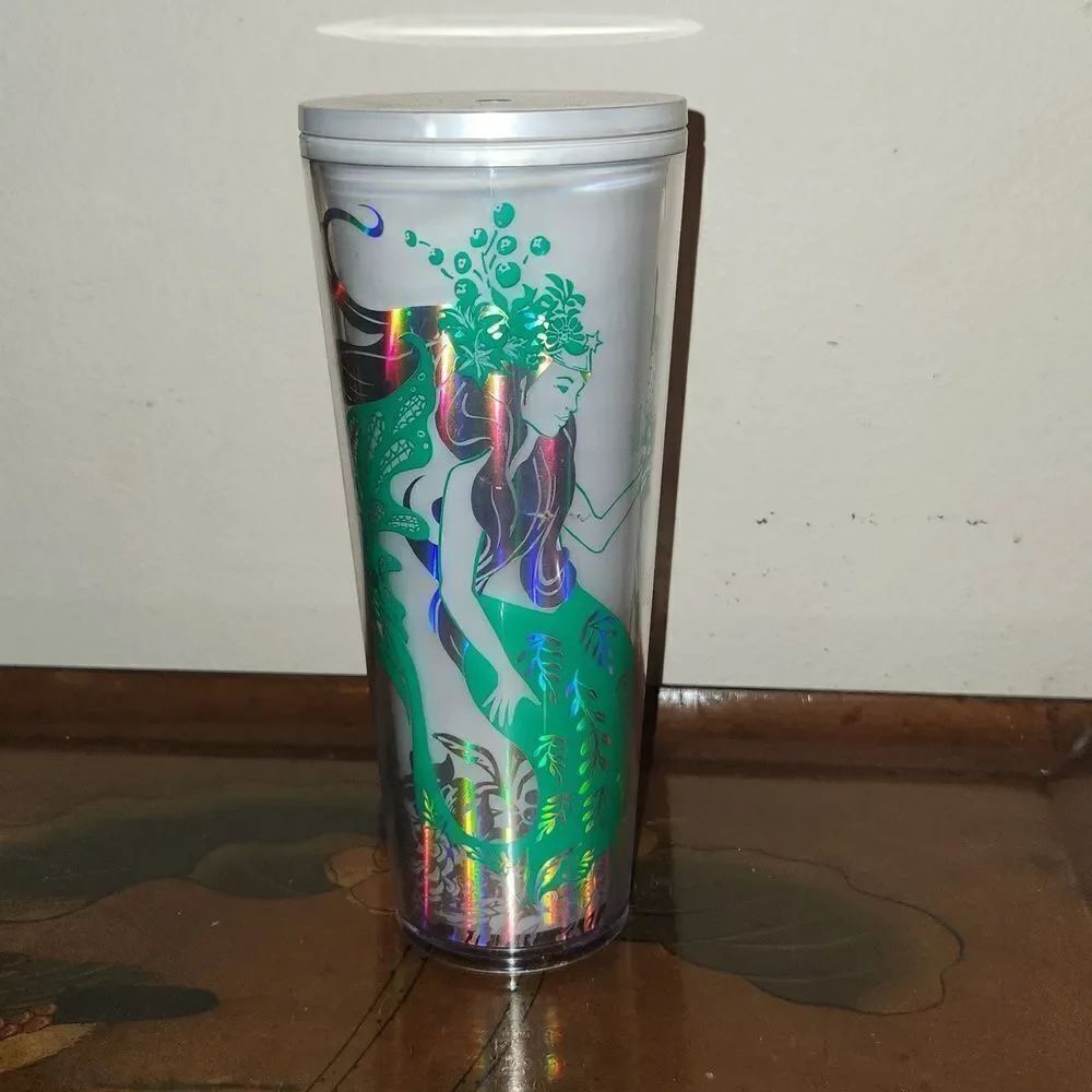 Starbucks Mermaid Siren Iridescent 24 oz. Cold Tumbler